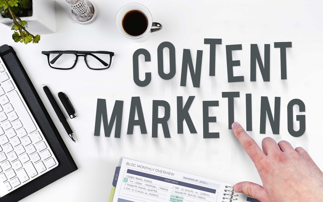Una estrategia de marketing de contenido.